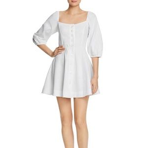 Women’s S/W/F White Babydoll Mini Dress - Size Small